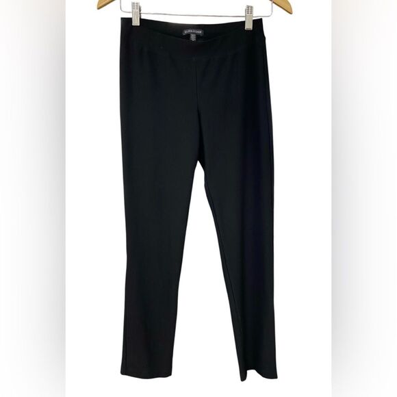 Eileen Fisher Black Pull on Straight Leg Leggings Size XXS - Picture 1 of 3
